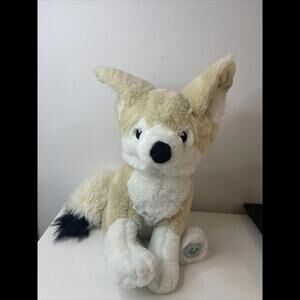 Fao Schwarz Plush Save The Earth Stuffed African Fennec Fox 13”